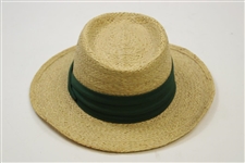 Masters Tournament Biltmore Straw Hat with Pine Green Band - L/XL