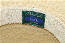 Masters Tournament Biltmore Straw Hat with Pine Green Band - L/XL