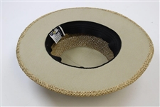 2001 US Open at Southern Hills Cali Fame Straw Hat with Navy Band - One Size Fits Most