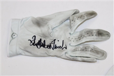 Mark O'Meara, David Duval & Ian Baker-Finch Signed Personal Golf Gloves JSA ALOA