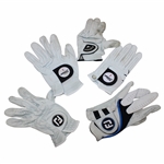 Stricker, Sheehan, Perry, Haas & Colbert Signed Personal Golf Gloves JSA ALOA