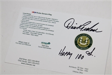 David Graham, Lanny Wadkins & Bernhard Langer Signed Urbana CC Official Scorecards JSA ALOA