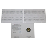 David Graham, Lanny Wadkins & Bernhard Langer Signed Urbana CC Official Scorecards JSA ALOA