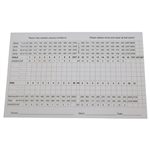 Vice President Dan Quayle Signed Urbana CC Official Scorecard JSA ALOA