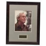 Arnold Palmer Signed 1988 Framed Photo Display JSA ALOA