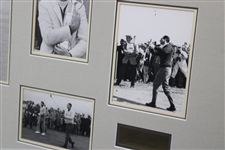 Tony Lema Signed 1964 British Open Framed Photo Display JSA ALOA