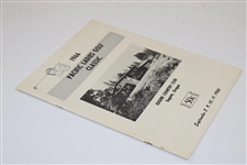 1966 Pacific Ladies Golf Classic at Eugene CC Official Program - Mickey Wright Winner