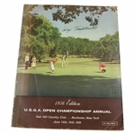 Cary Middlecoff Signed 1956 US Open at Oak Hill CC Official Program JSA ALOA