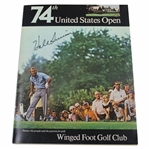 Hale Irwin Signed 1974 US Open at Winged Foot Golf Club Official Program  JSA ALOA