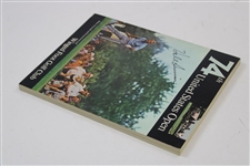 Hale Irwin Signed 1974 US Open at Winged Foot Golf Club Official Program  JSA ALOA