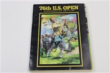 Champs Trevino, Graham & Pate Signed 1971, 1975 & 1976 US Open Programs JSA ALOA