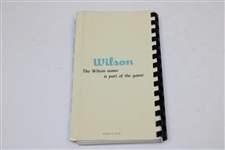 1956 Wilson Women's Golf Information Press Guide (Press, Radio, TV) - Babe, Berg, Rawls, & other