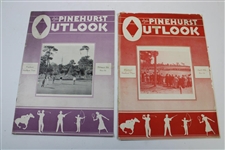 Two (2) 1936 Pinehurst/Southern Pines Outlook Magazines 2/8 & 4/18 Transition To Green Sandgrass