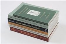 Six (6) Various 1990's Books On Wood Shafted Clubs by Pete Georgiady w/Signed Copies