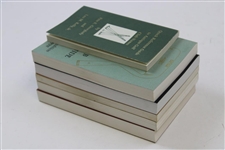 Six (6) Various 1990's Books On Wood Shafted Clubs by Pete Georgiady w/Signed Copies