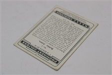 1931 Bobby Jones W.A. & A.C. Churchman's Prominent Golfers Card No. 5 of 12 Card Series