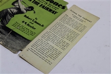 Original Dust Jacket For Bobby Jones Down The Fairway Book