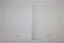 Six (6) Golf Themed Original Photos of Bob Hope Captured by Alex Morrison