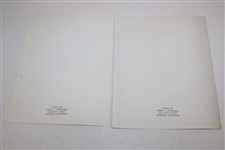 Six (6) Golf Themed Original Photos of Bob Hope Captured by Alex Morrison