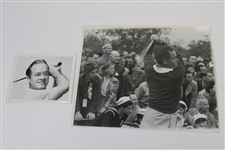 Six (6) Golf Themed Original Photos of Bob Hope Captured by Alex Morrison