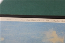 1966 Play On The 12th Green Masters Ltd Ed Watercolor Print Signed by Artist Arthur Weaver w/Remarque