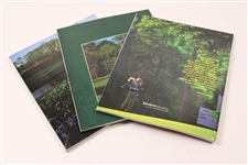 1995, 1997 & 2002 Masters Tournament Journals - Tiger's Debut, First Win & 3rd Win