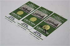 Three (3) 2004 US Open Tickets 2w/Two Signed - Casey Whittenberg & Tim Petrovic JSA ALOA