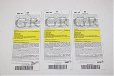 Three (3) 2004 US Open Tickets 2w/Two Signed - Casey Whittenberg & Tim Petrovic JSA ALOA