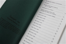 1995 Records of the Masters Book, Masters Yardage Book & 2001 Masters Pairing Sheet