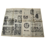 1966 The Augusta Chronicle Augusta Herald 'The Putt' with Gary Player Sunday Newspaper