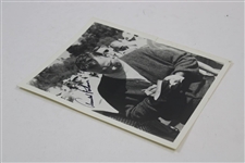 Arnold Palmer Signed B&W Uncommon Original Photo JSA ALOA