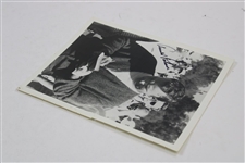 Arnold Palmer Signed B&W Uncommon Original Photo JSA ALOA