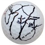 Rickie Fowler Signed Golf Ball JSA ALOA