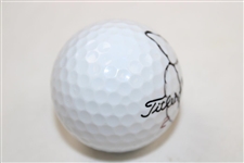 Rickie Fowler Signed Golf Ball JSA ALOA