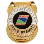 Aynko Okamotos 2000 Nabisco Dinah Shore Contestant Money Clip