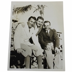 1935 Horton Smith Wire Photograph - Miami Biltmore Tournament