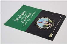 Arnold Palmer 1963/64 Golf Equipment Catalog