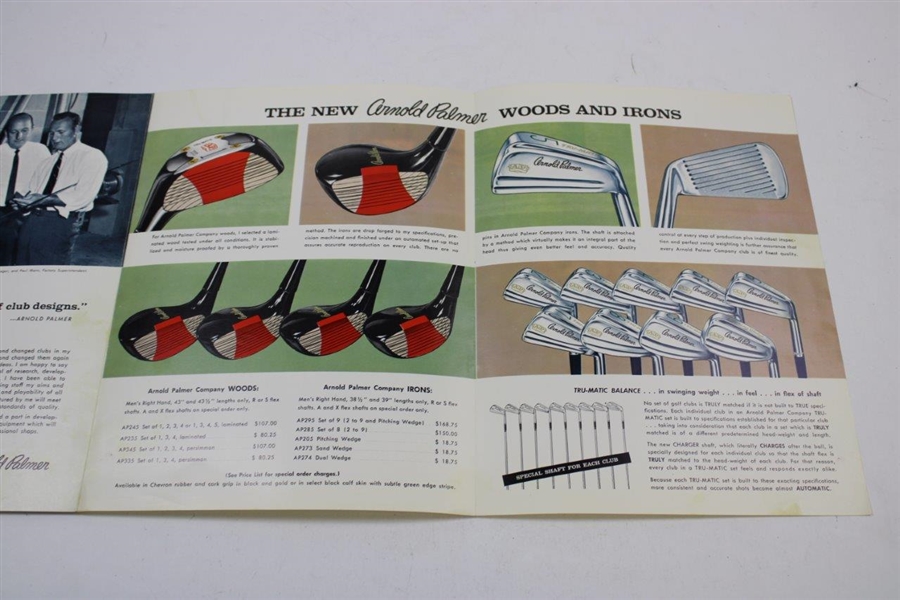 Arnold Palmer 1963/64 Golf Equipment Catalog