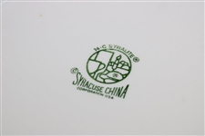 1985 The Olympic Club Logo Syracuse China Dinner Plate