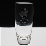 Ray Floyds 1967 Masters Tournament Hole No. 13 Steuben Crystal Eagle Glass