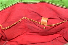 Ladies Masters Tournament Logo Dooney & Bourke Green Purse - Used