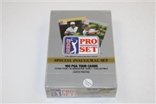 Unopened 1990 Special Inaugural Set PGA Tour Pro-Set Golf Cards - Sealed