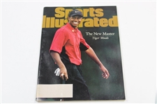 Tiger Woods 1997 No Label April 27th Sports Illustrated w/Pairing Sheet & Spec Guide 