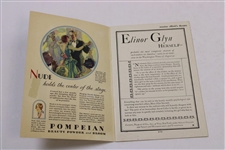 1927 Broadway Theatre Playbill Walter Hagen Lucky Strike Ad On Reverse - Maxine Elliots Theatre