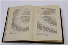 1921 'Golf - For Beginners & Others' Book Signed & Inscribed by Author Marshall Whitlatch