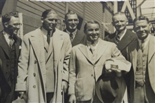 Gene Sarazen Australia World Tour with Joe Kirkwood Art Photo Service Press Photo