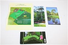 2014 Masters Program, 4 Tickets (Mon & Tues), 3 Pairings Sheets, Yardage Guide, Spec Guide & Info
