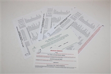 2014 Masters Program, 4 Tickets (Mon & Tues), 3 Pairings Sheets, Yardage Guide, Spec Guide & Info