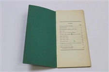 1954 ANGC Records of the Masters Tournament Booklet - 1934-1953