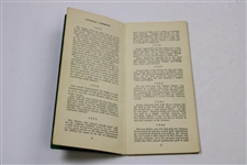 1954 ANGC Records of the Masters Tournament Booklet - 1934-1953